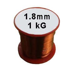 Fil Cuivre émaillé Ø1,8 mm bobine 1kg 44m